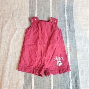 SARA LYNN TOGS Aggies Romper